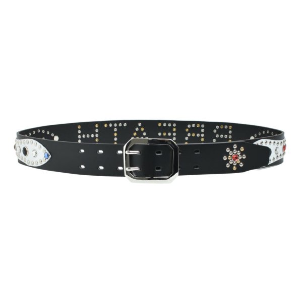 画像1: BREATH/ studs logo belt (1)