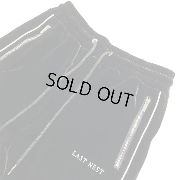 画像3: LAST NEST / Velour embroidery track pants v2 (3)