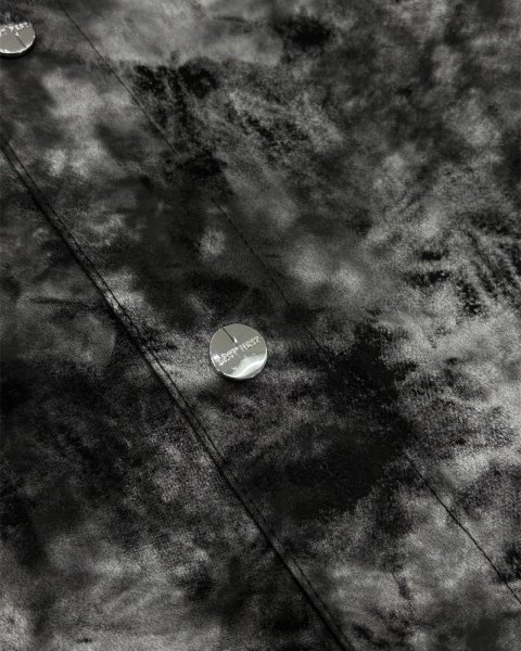 画像5: LAST NEST / leather tie-dye shirt  (5)