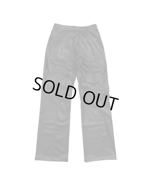 画像2: LAST NEST / faux leather cargo pants v2 (2)