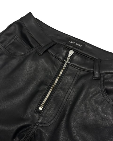 画像6: LAST NEST / faux leather cargo pants v2 (6)