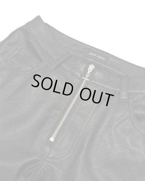 画像6: LAST NEST / faux leather cargo pants v2 (6)
