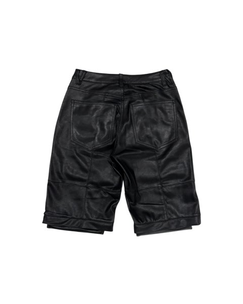 画像5: LAST NEST / faux leather cargo pants v2 (5)