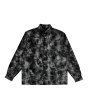 画像1: LAST NEST / leather tie-dye shirt  (1)