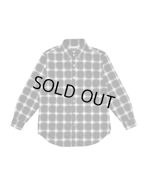 画像1: LAST NEST / printed flannel shirts  (1)