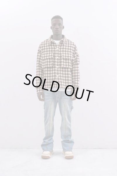 画像4: MLVINCE®︎ / military check jacket (4)