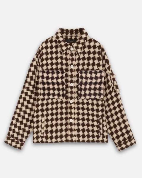 画像1: MLVINCE®︎ / military check jacket (1)