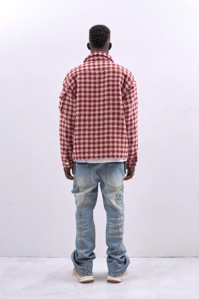 画像6: MLVINCE®︎ / military check jacket (6)