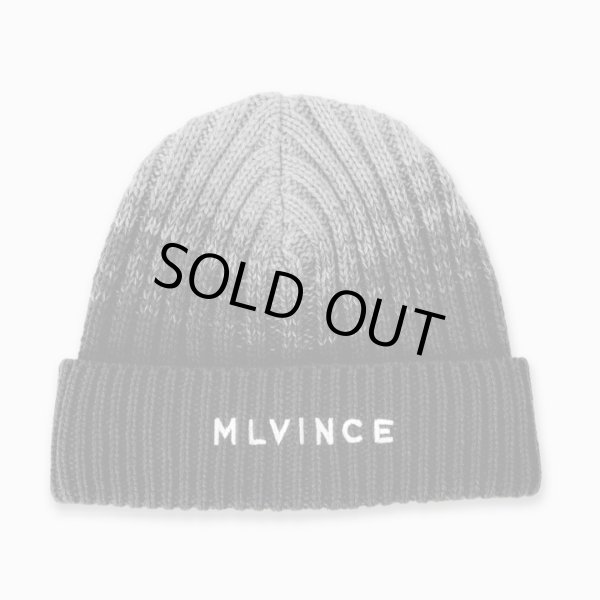 画像1: MLVINCE®︎ / classic logo ribbed beanie 【20%OFF】 (1)