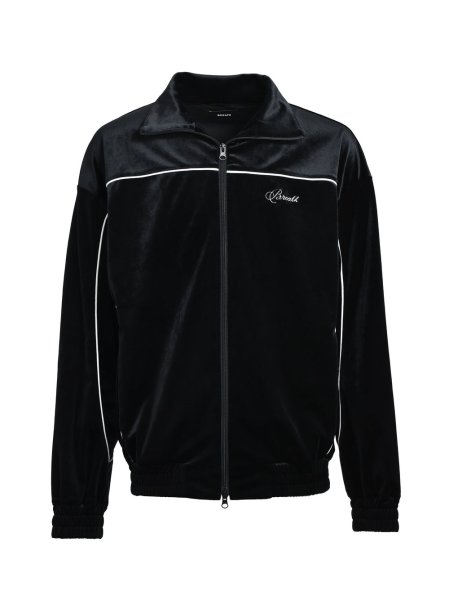 画像3: BREATH / script logo piping velour jacket  (3)