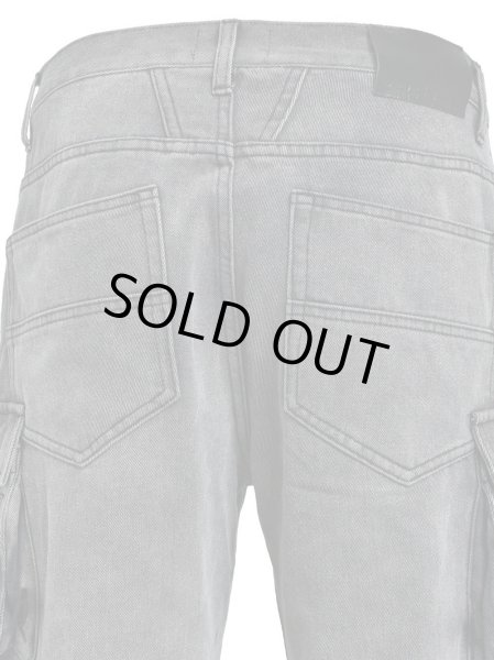 画像5: BREATH / bleach double knee flare denim (5)