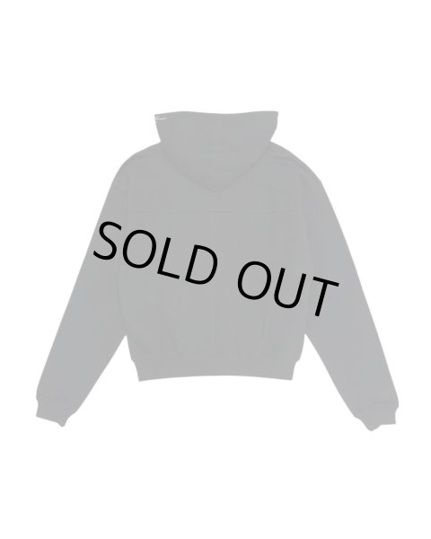 画像5: LAST NEST / stick embroidery zip hoodie (5)