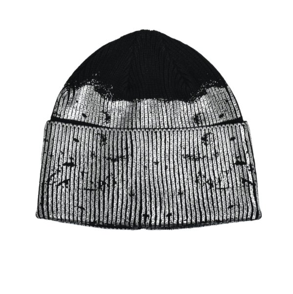 画像1: BREATH/ foil print knit cap (1)