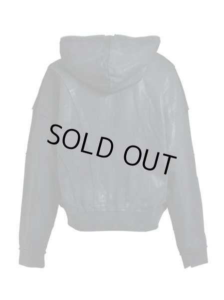 画像2: BREATH / coating zip up hoodie (2)