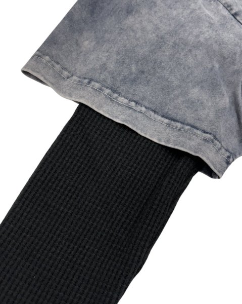 画像5: LAST NEST / layered t-shirt  (5)