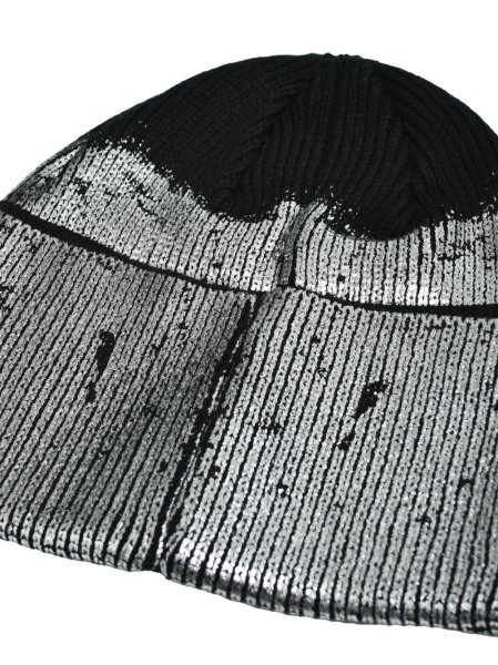 画像4: BREATH/ foil print knit cap (4)