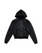 画像1: LAST NEST / allover cross zip-up hoodie  (1)