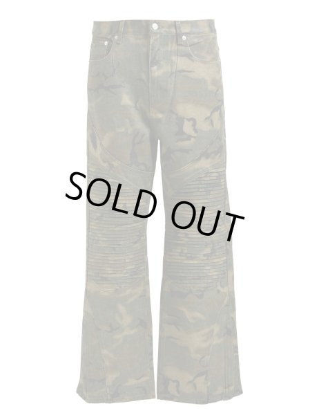 画像1: BREATH / coating biker camo pants【20%OFF】 (1)