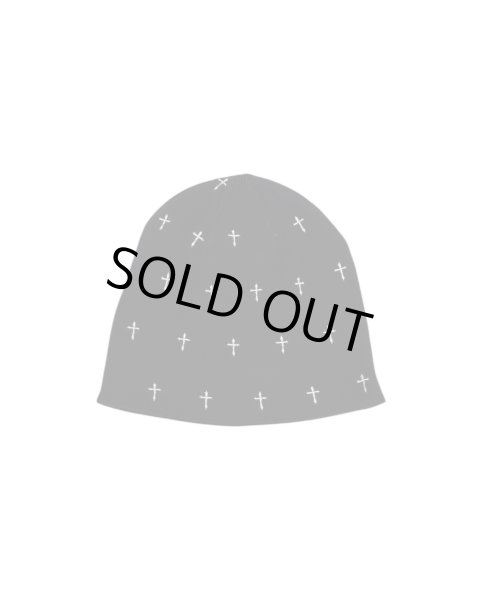 画像1: LAST NEST / allover cross beanie v2 (1)