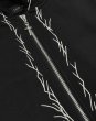 画像3: LAST NEST / stick embroidery zip hoodie (3)