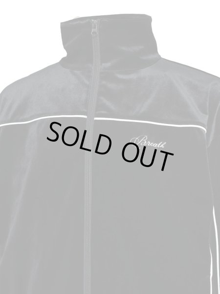 画像5: BREATH / script logo piping velour jacket  (5)