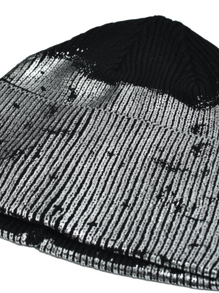 画像2: BREATH/ foil print knit cap (2)