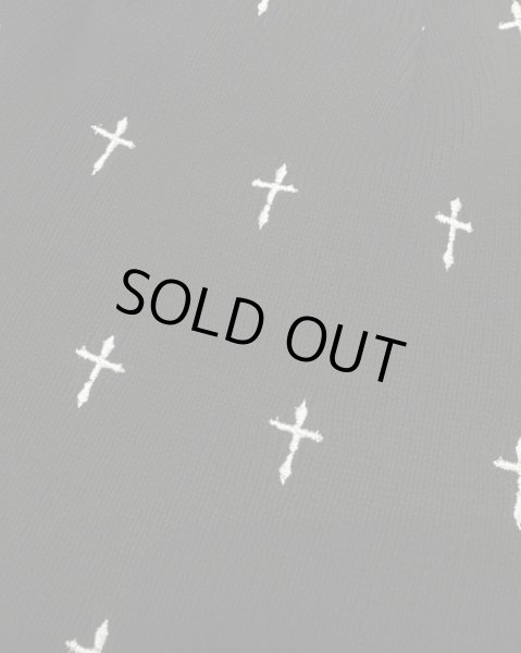 画像2: LAST NEST / allover cross beanie v2 (2)