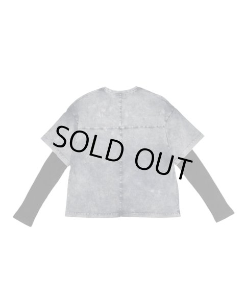 画像2: LAST NEST / layered t-shirt  (2)