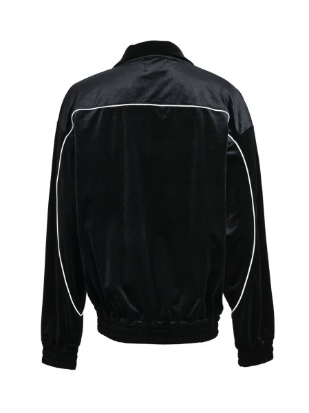 画像2: BREATH / script logo piping velour jacket  (2)