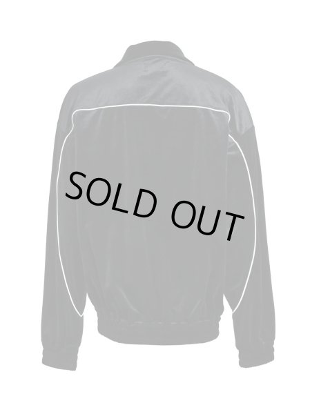 画像2: BREATH / script logo piping velour jacket  (2)