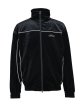 画像1: BREATH / script logo piping velour jacket  (1)
