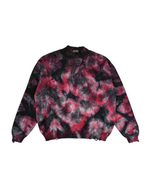 画像1: LAST NEST / tie-dye crewneck sweater (1)