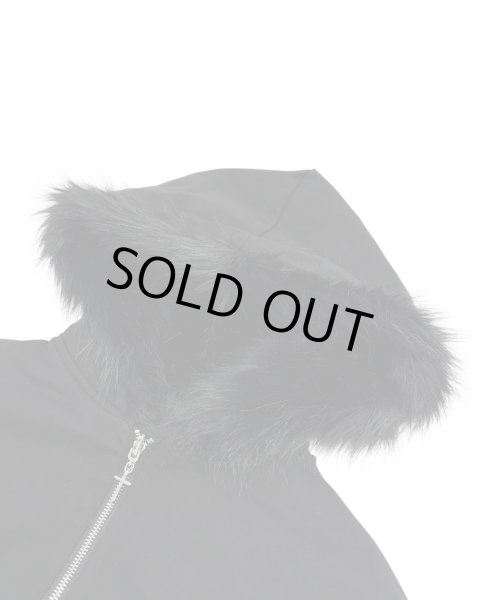 画像3: LAST NEST / reversible fur hoodie (3)