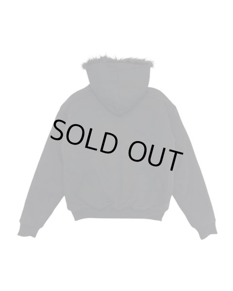 画像2: LAST NEST / reversible fur hoodie (2)