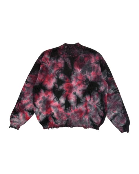 画像2: LAST NEST / tie-dye crewneck sweater (2)