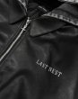 画像4: LAST NEST / hooded faux leather flight jacket  (4)