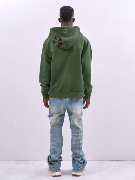 画像4: MLVINCE®︎ / army zip hoodie (4)