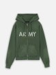 画像1: MLVINCE®︎ / army zip hoodie (1)