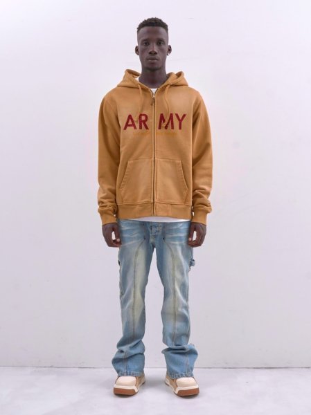 画像3: MLVINCE®︎ / army zip hoodie (3)