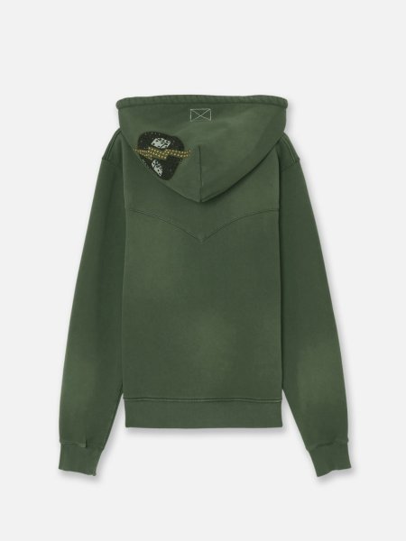 画像2: MLVINCE®︎ / army zip hoodie (2)