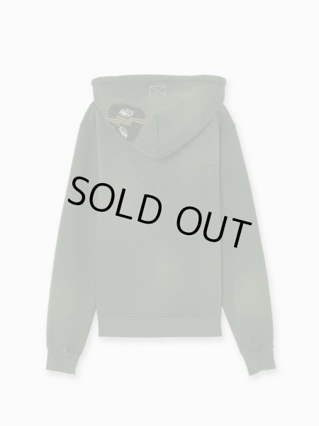 画像2: MLVINCE®︎ / army zip hoodie (2)