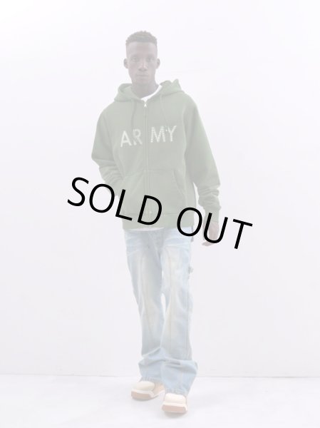 画像6: MLVINCE®︎ / army zip hoodie (6)