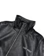 画像3: LAST NEST / faux leather track jacket (3)
