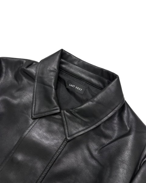 画像6: LAST NEST / faux leather coat w/tote bag (6)