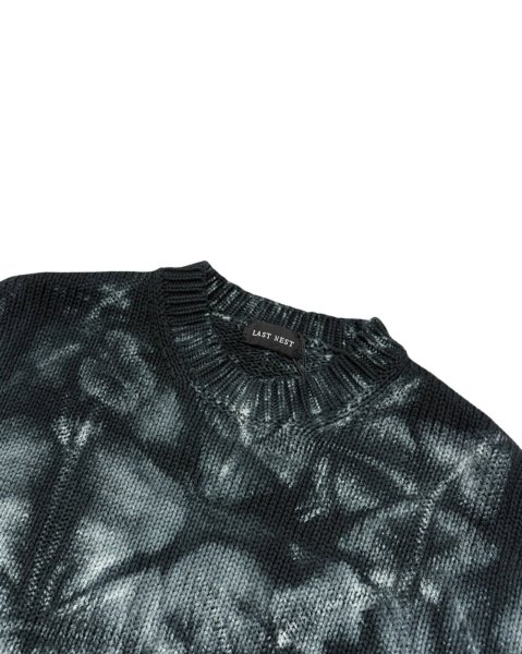 画像3: LAST NEST / OTHELLO KUMAMOTO EXCLUSIVE Tie-dye crewneck sweater (3)