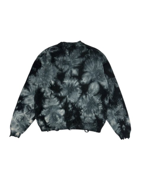 画像2: LAST NEST / OTHELLO KUMAMOTO EXCLUSIVE Tie-dye crewneck sweater (2)