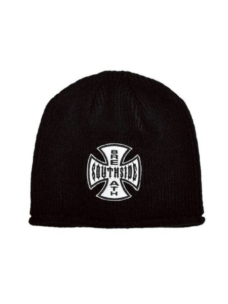 画像1: BREATH/ southside cross damage beanie  (1)