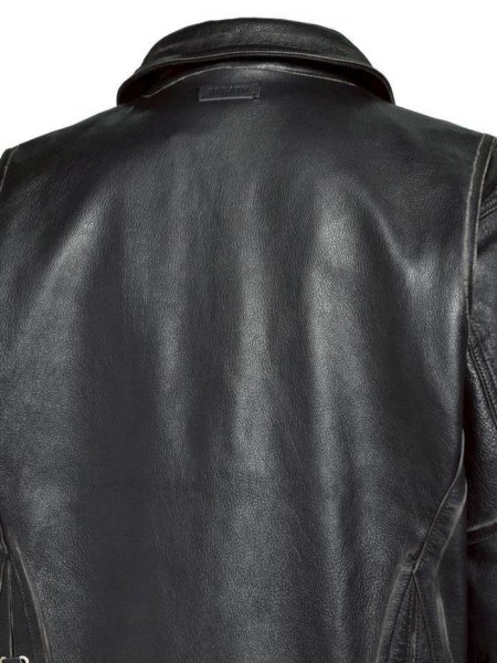 画像5: BREATH / wash leather single riders jacket  (5)