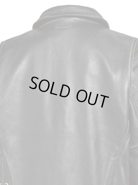 画像5: BREATH / wash leather single riders jacket  (5)