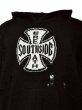 画像4: BREATH / southside cross damage mohair hoodie  (4)